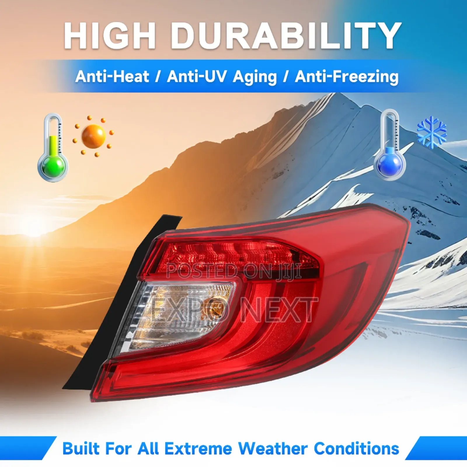 Honda Accord Sendan 2018-2022 Taillight Halogen