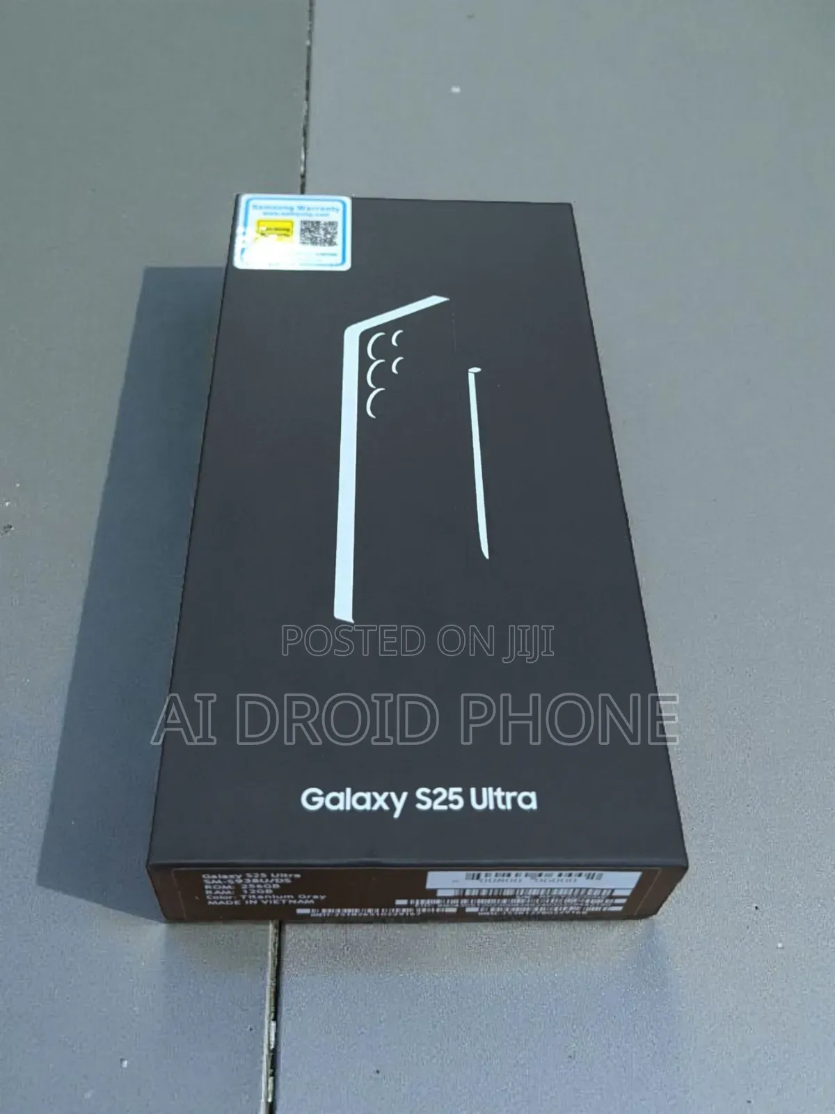 New Samsung Galaxy S25 Ultra 256 GB Black