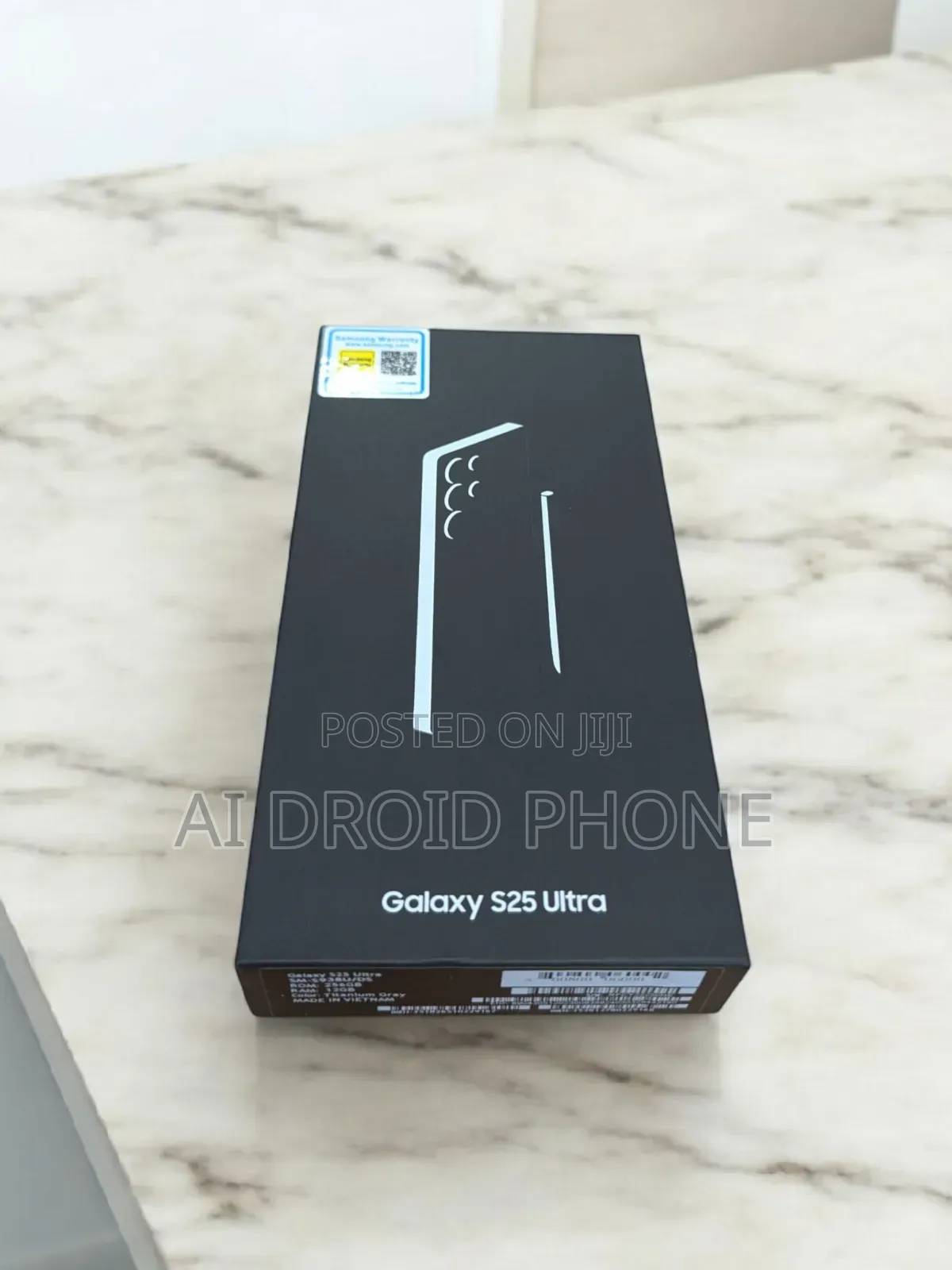 New Samsung Galaxy S25 Ultra 256 GB Black