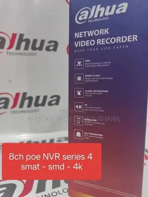 Dahua 8channel NVR 8poe Smart - SMD - 4series