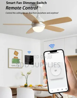 Smart Wifi Fan Lamp/ Light Switch Switches Tuya Available