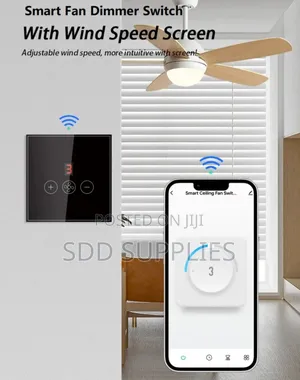 Smart Wifi Fan Lamp/ Light Switch Switches Tuya Available