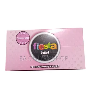Fiesta Dotted Condoms. 24 Packs of 3 in 1