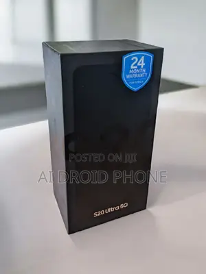 New Samsung Galaxy S20 Ultra 5G 128 GB White