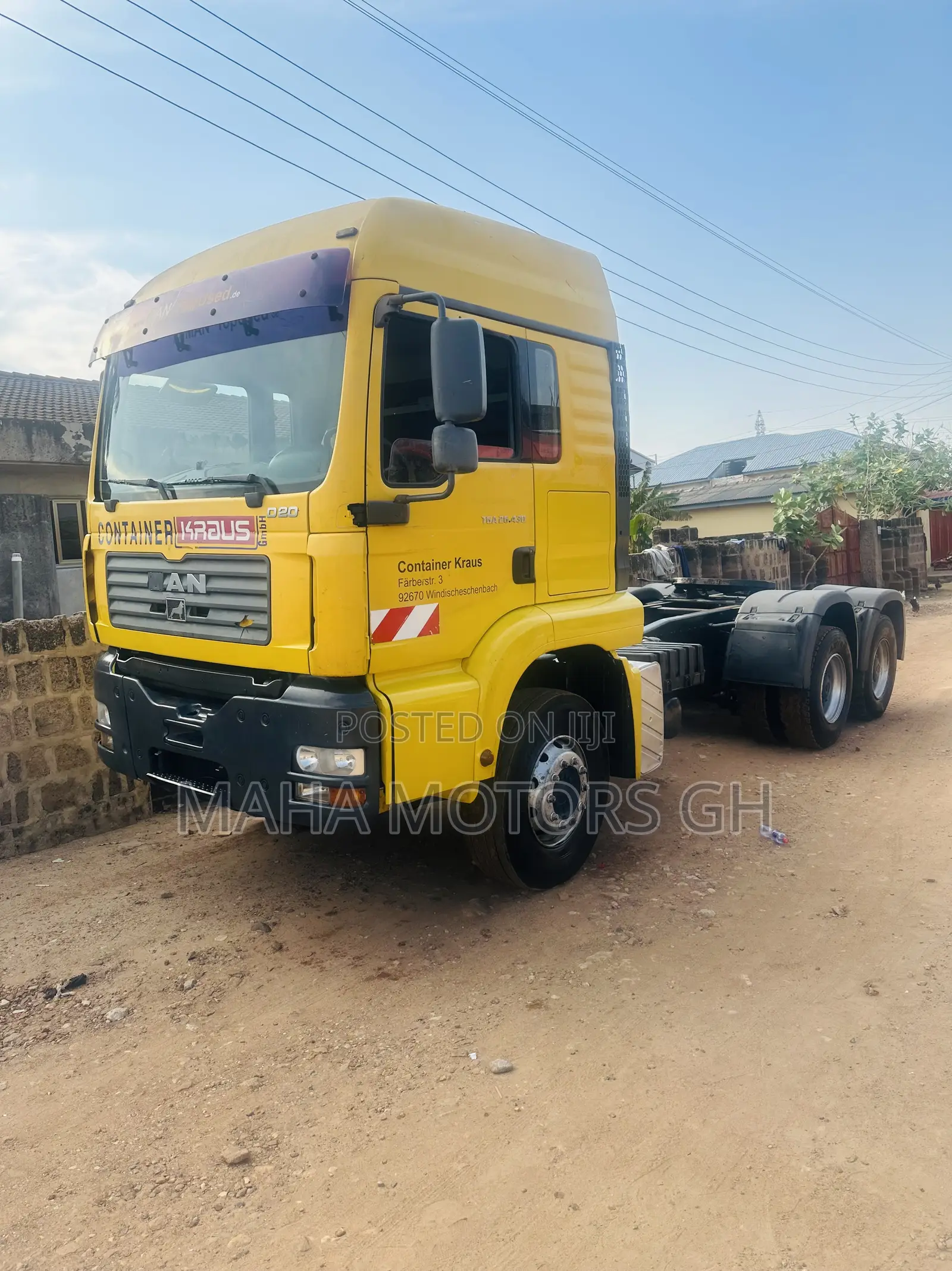 Man Diesel Tga 33:460 Hp Home Double Axle Truck Home Used