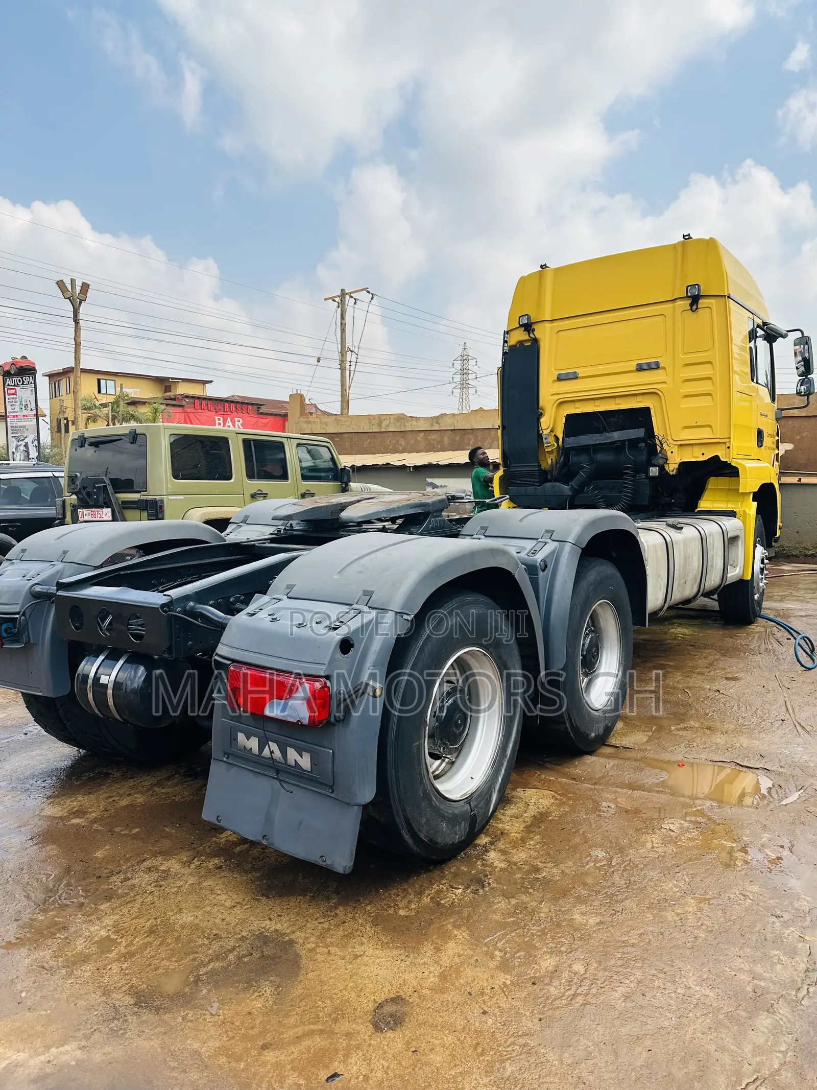 Man Diesel Tga 33:460 Hp Home Double Axle Truck Home Used