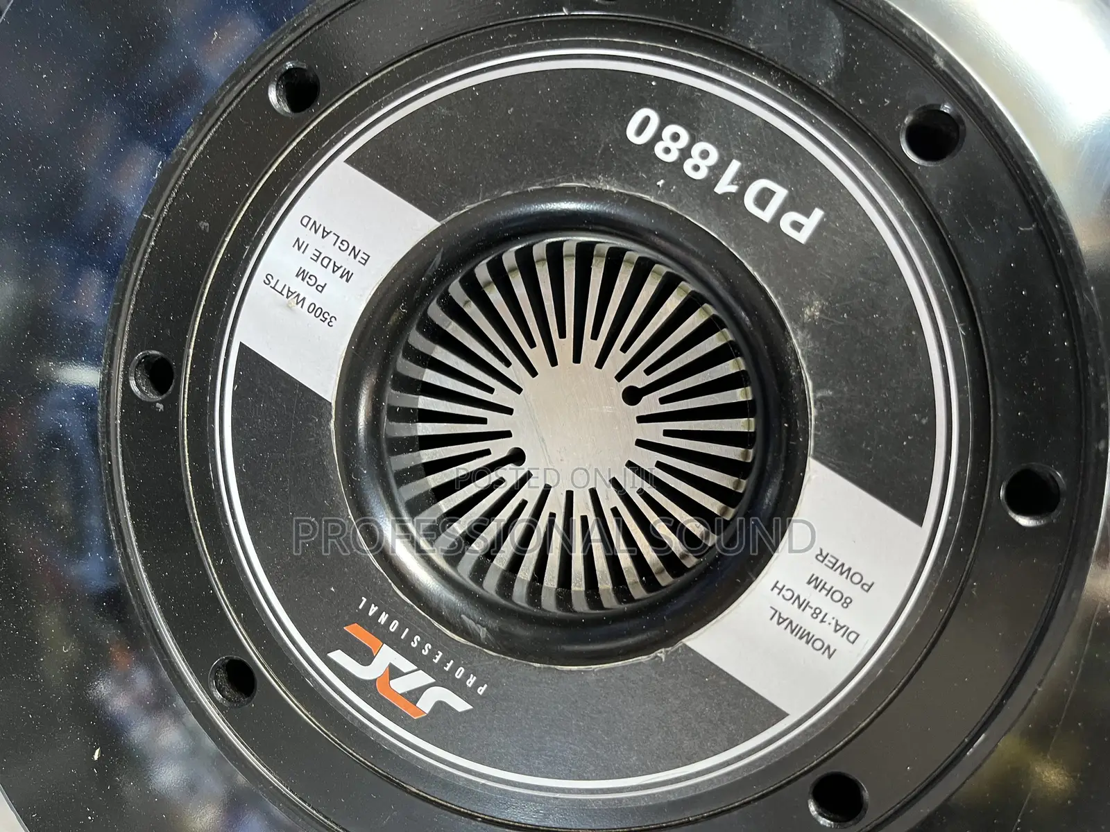 Jac Pd1880 18-Inch Professional Speaker.