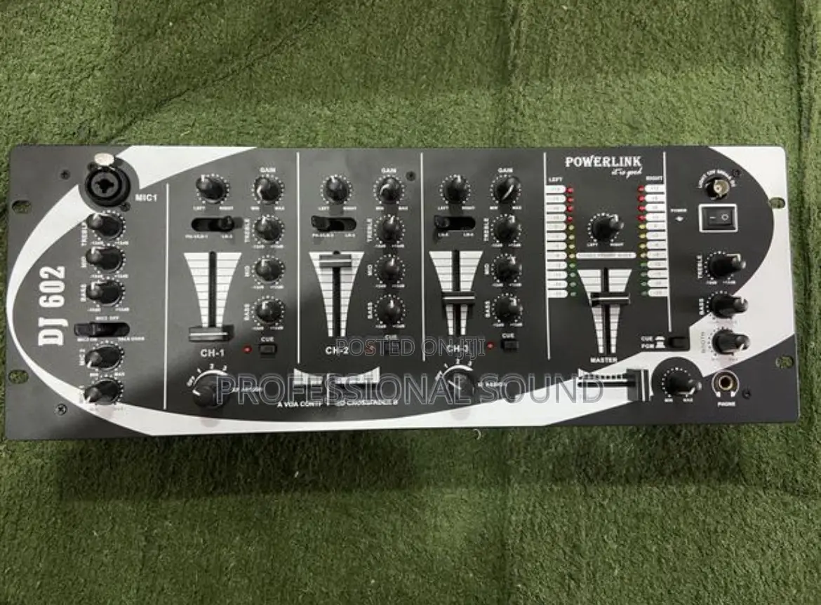 Powerlink Dj 602 Professional Sound Mixer.