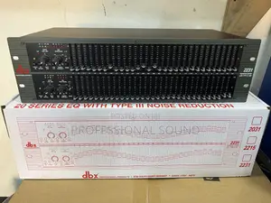 DBX 2231 Dual 31-Band Graphic Equalizer/Limiter, Noise Reduction.
