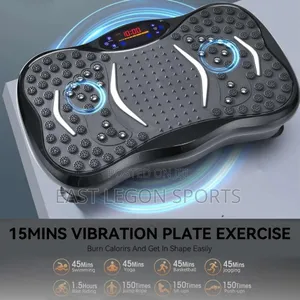 Vibration Plate Platform Home Gym Body Exercise Full Body Masarge