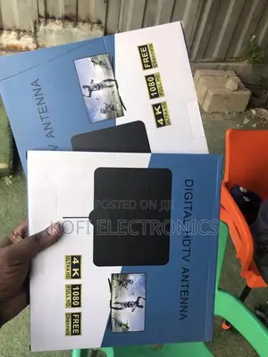 Skyreach Flat Digital Antenna Boosted Free Channels