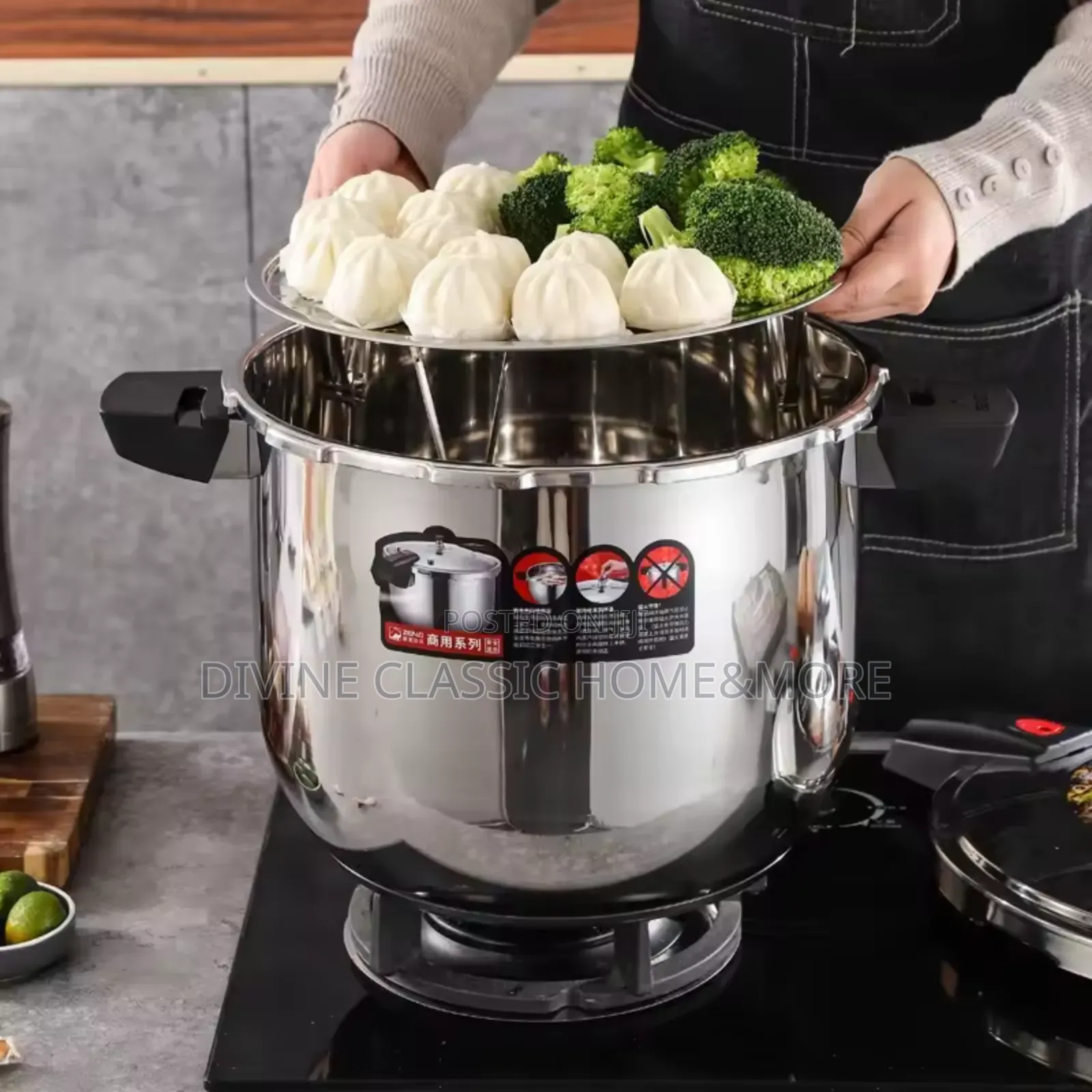 10lit Stainless Steel Pressure Cooker