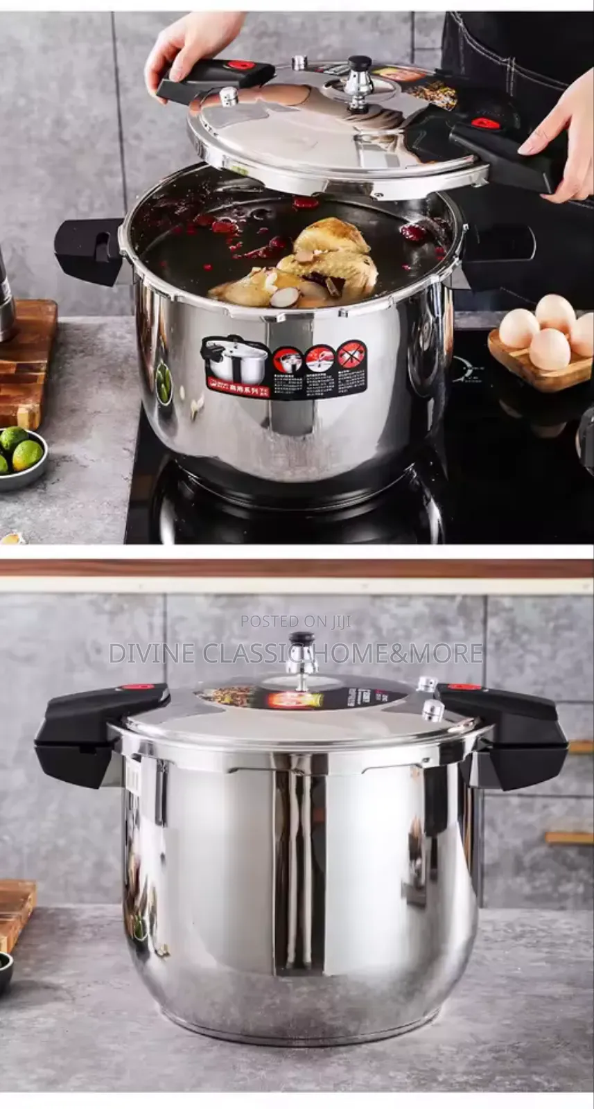 10lit Stainless Steel Pressure Cooker
