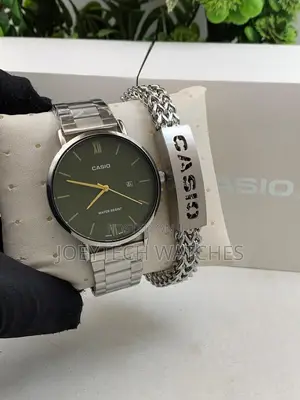 Round Dial Casio + Bracelet