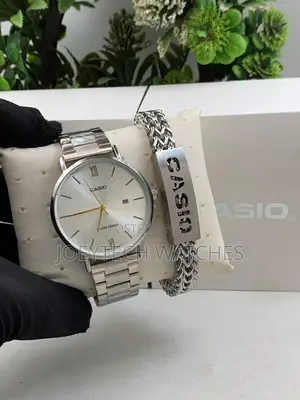 Round Dial Casio + Bracelet