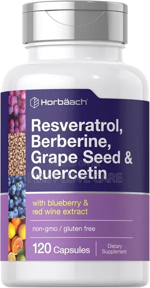 Horbaach Resveratrol, Berberine , Grape Seed and Quercetin