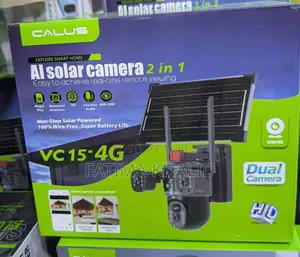 Ai Cctv Solar Camera 2 In1