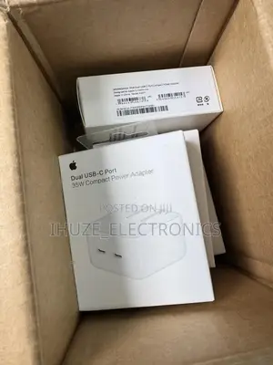 35w Dual Usb-c Port Compact Power Adapter For Macbook Air/iPad/iPhone
