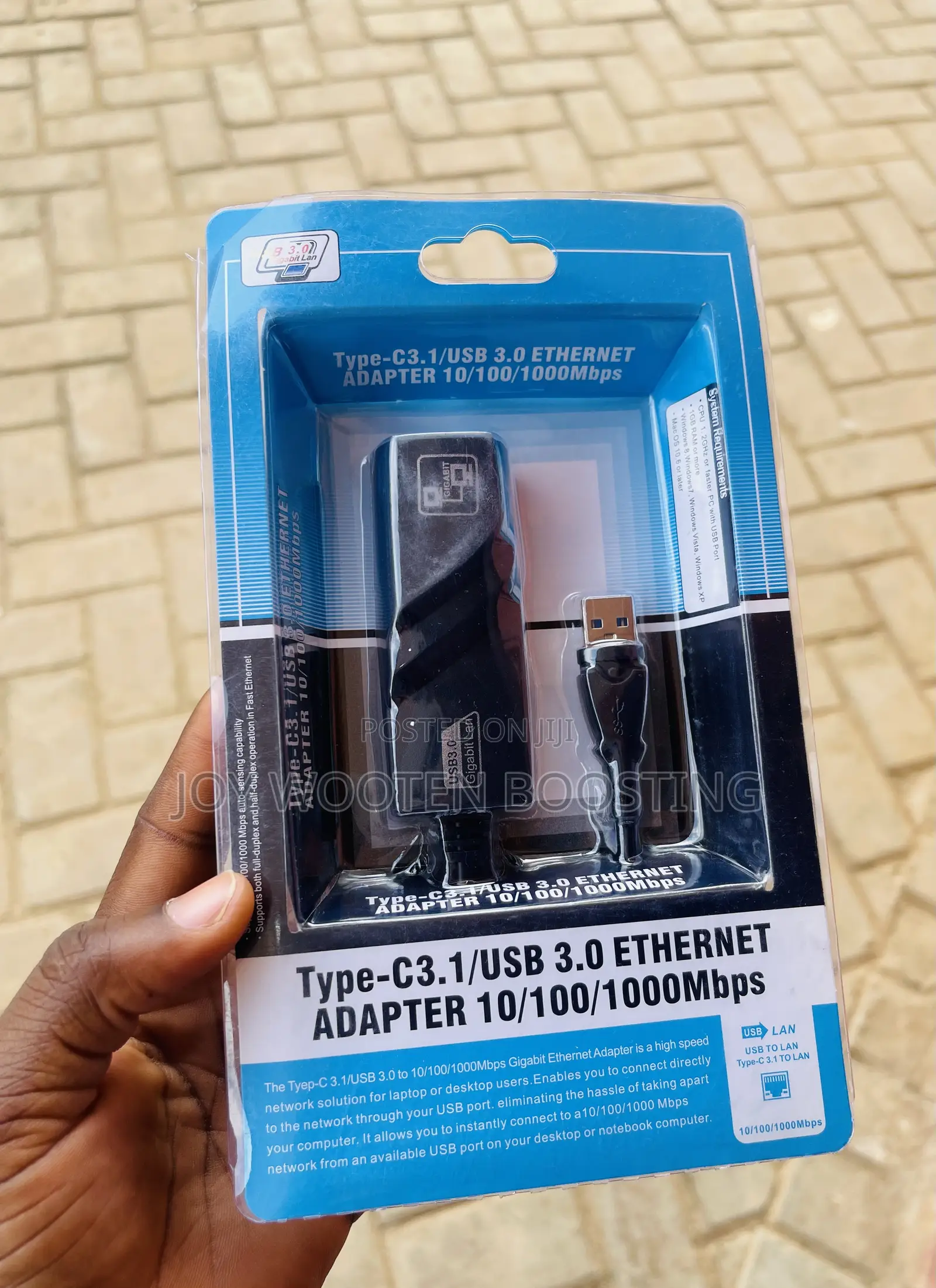 Usb 3.0 / Type-C Ethernet Adapter (10/100/1000mbps)