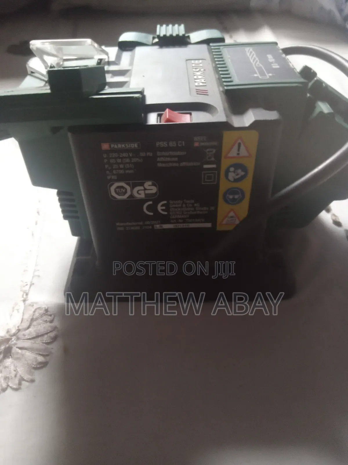 Parkside Mini Electric Table Grinder