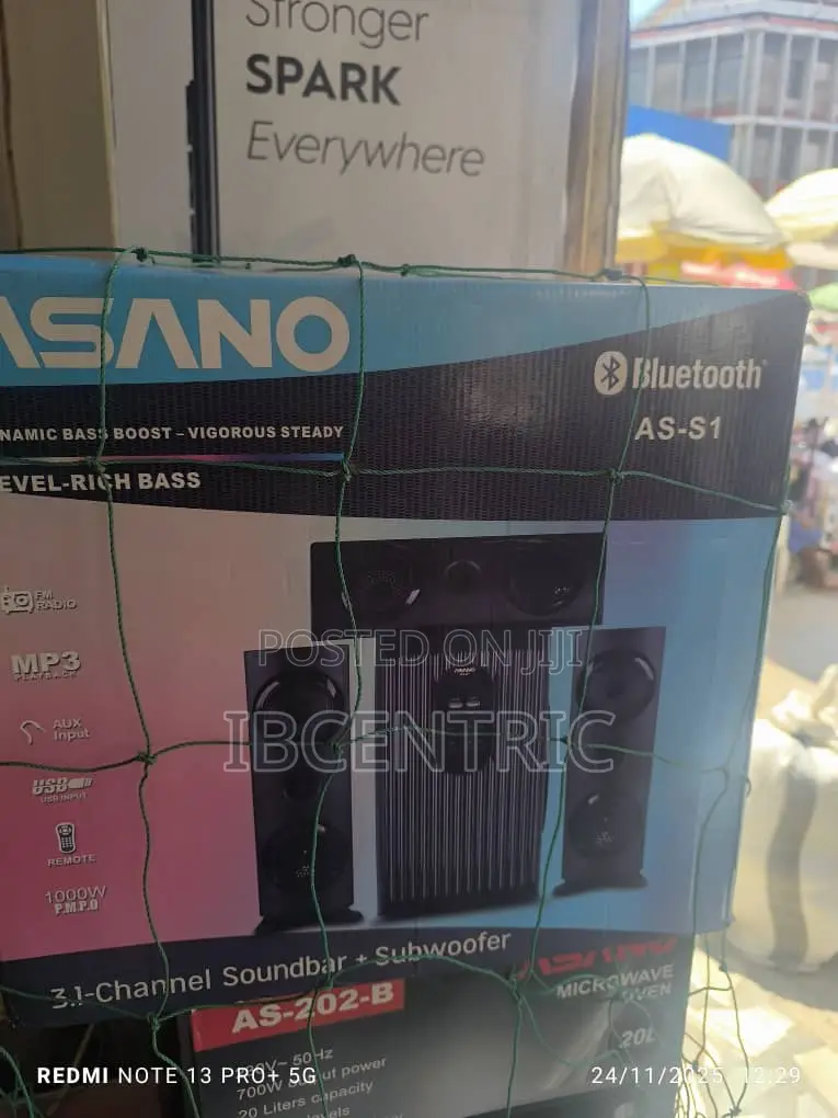 Asano Soundbar +Sub Woofer