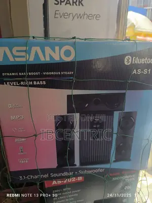 Asano Soundbar +Sub Woofer