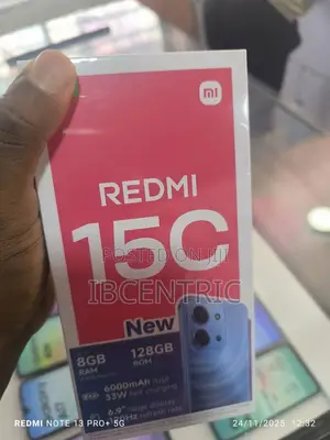 New Xiaomi Redmi 15C 4G 128 GB Red