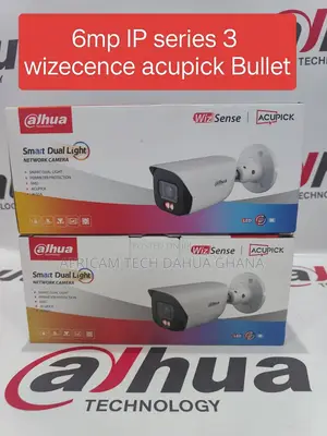 Dahua 6mp Ip Series 3 Wizsense Acupick Bullet