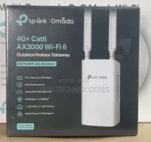 Tp Link Omada 4g+ Cat6 Ax3000 Wi-Fi 6 Outdoor/Indoor Gateway