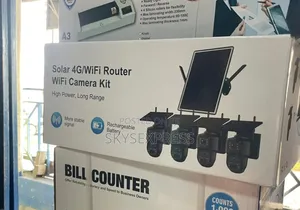 Solar Wifi Cameras With 4g / Wifi Router