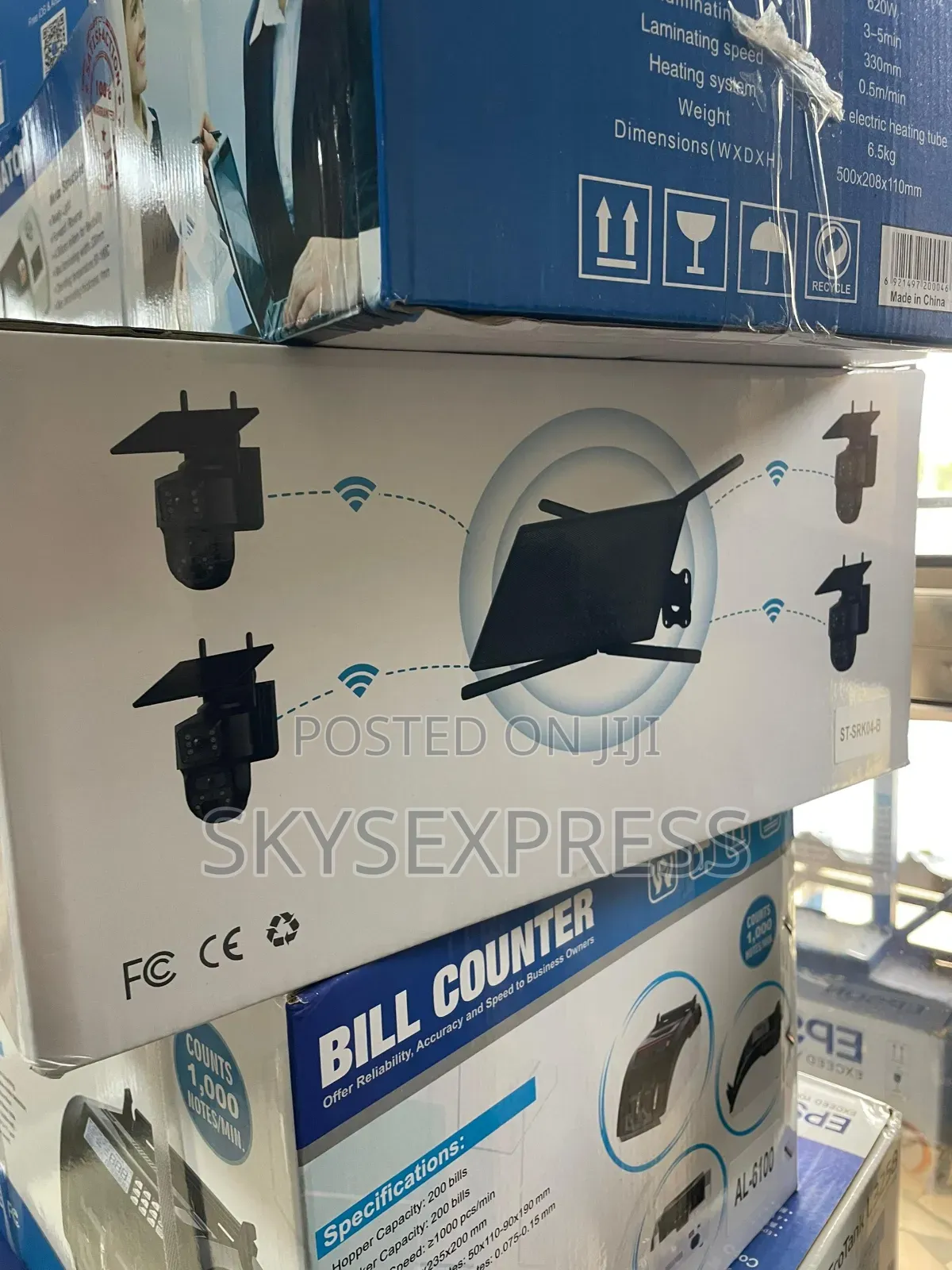 Solar Wifi Cameras With 4g / Wifi Router