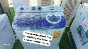 Westpool 9kg Semi-Automatic Twin Tub Washer – Energy Water Efficient