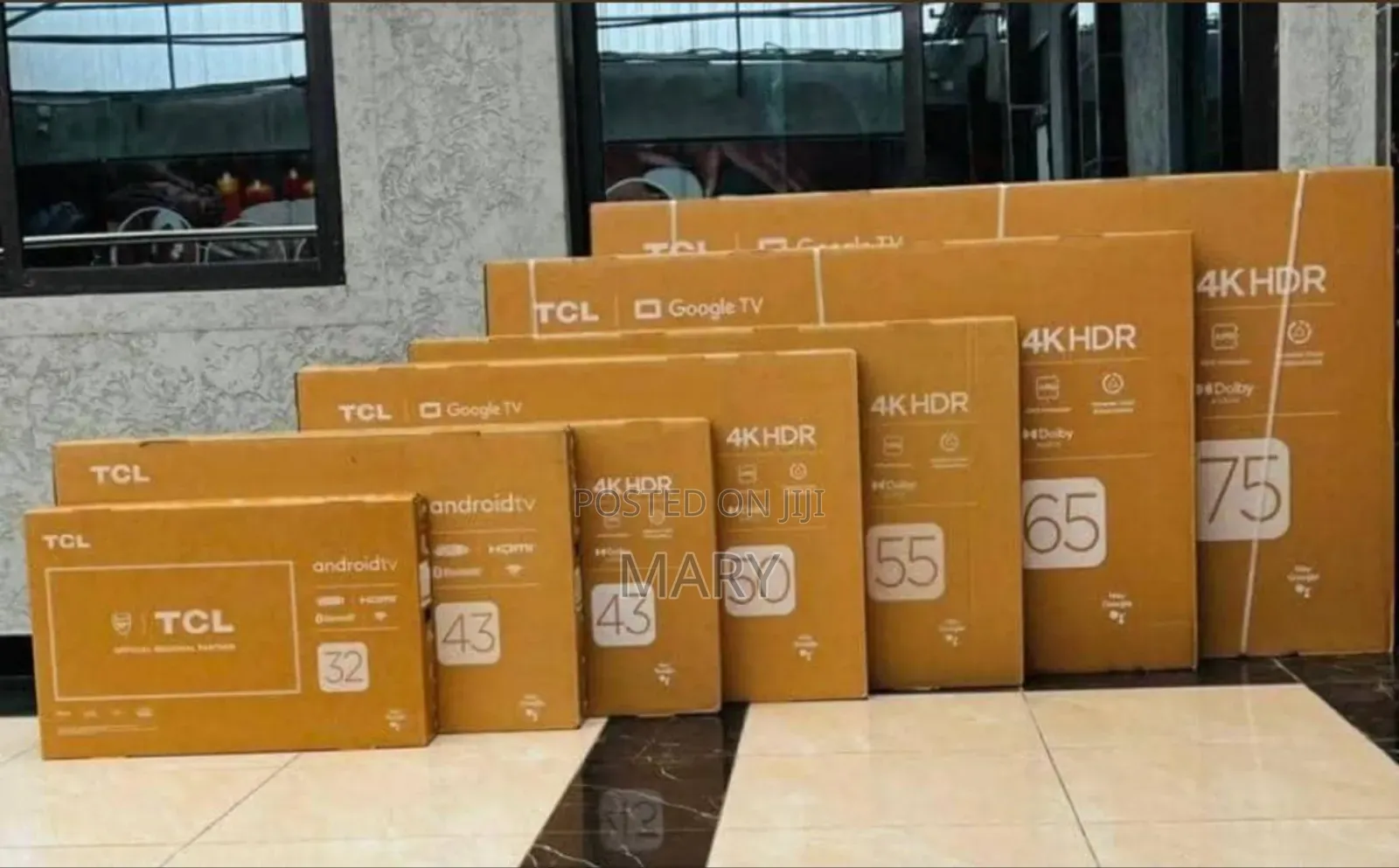 TCL and Mooved Smart TVS 43 and 50 Inches