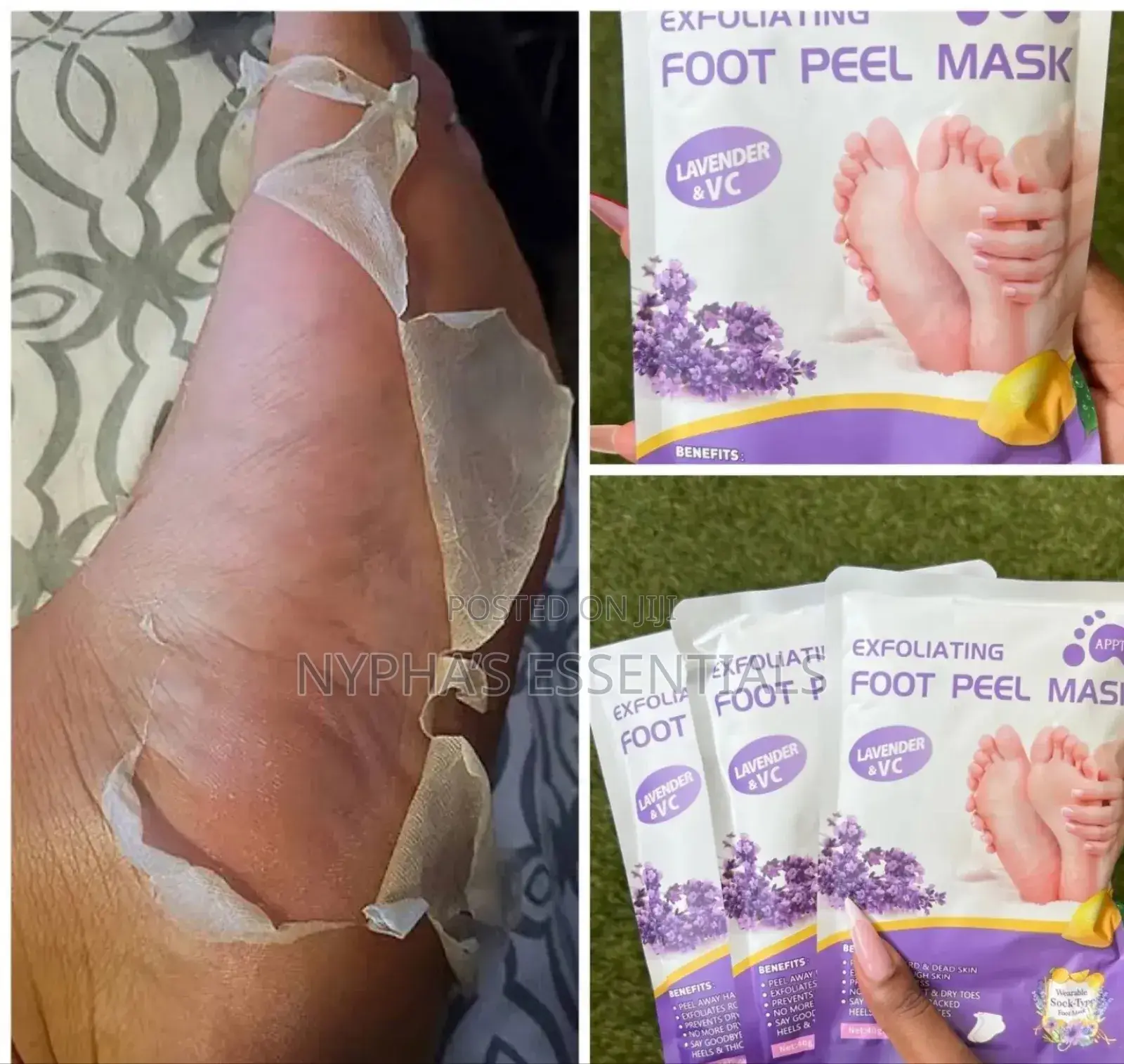 Exfoliating Foot Peel Mask