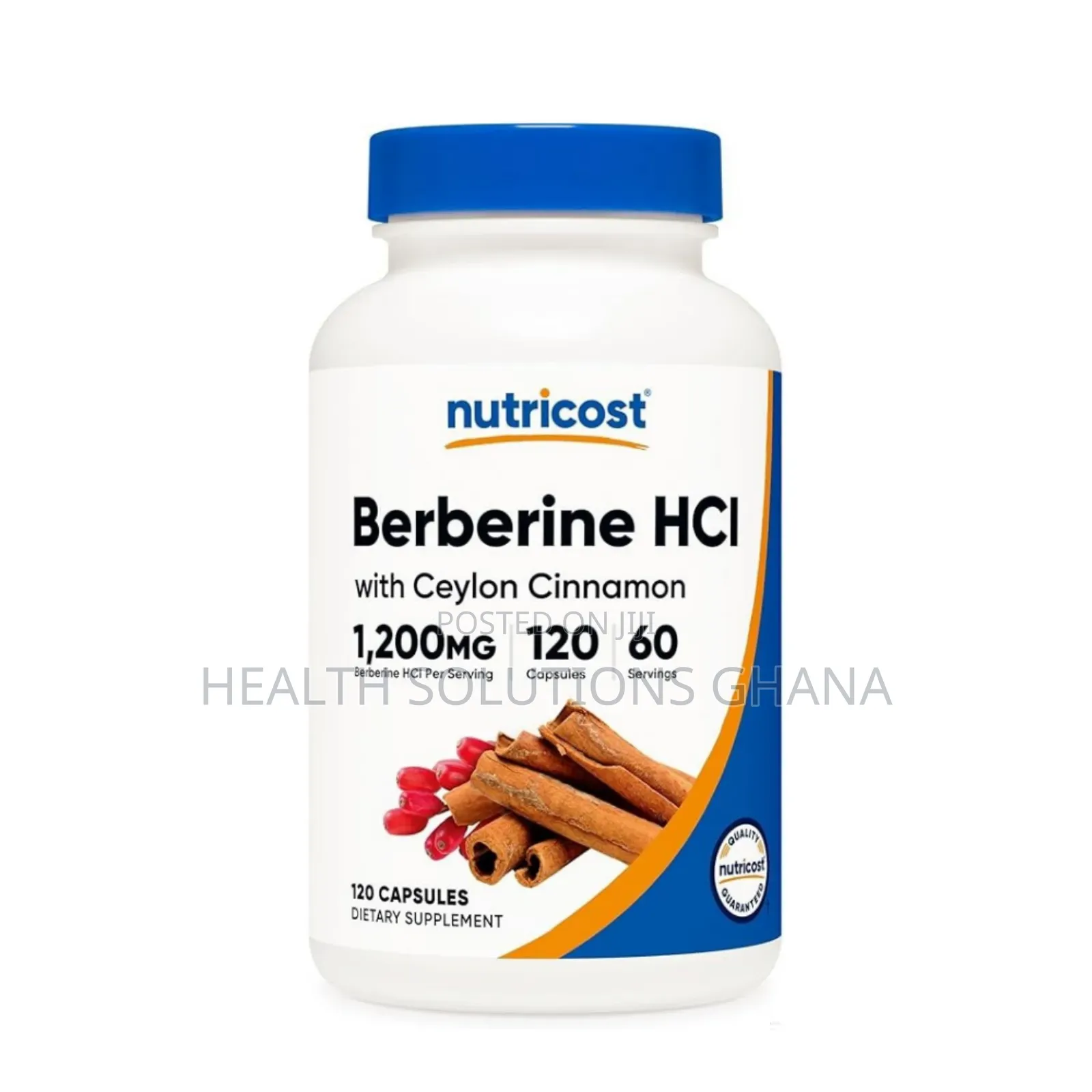 Nutricost Berberine Wih Cinnamon Capsules