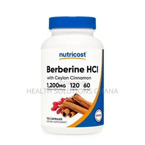 Nutricost Berberine Wih Cinnamon Capsules