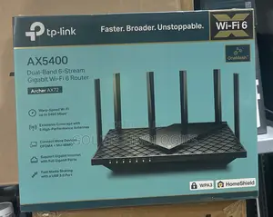 Tp Link Ax5400 Dual-Band 6-Stream Gigabit Wi-Fi 6 Router Archer Ax72