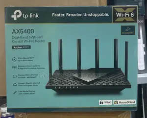 Tp Link Ax5400 Dual-Band 6-Stream Gigabit Wi-Fi 6 Router Archer Ax72