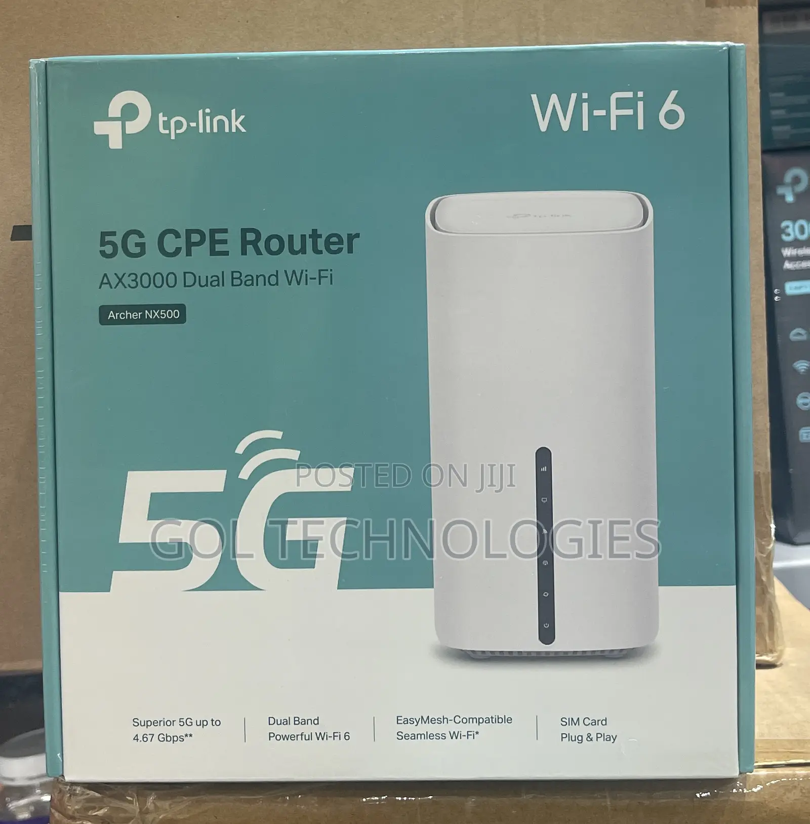 Tp Link Wifi 6 5g Cpe Router Ax3000 Dual Band Wi-Fi Archer Nx500