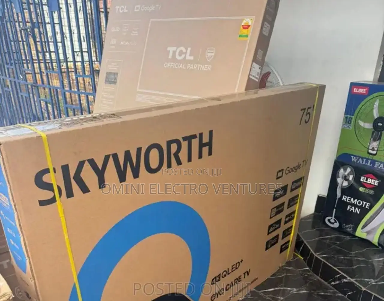 Brand New Skyworth 75 Qled Smart Uhd Tv