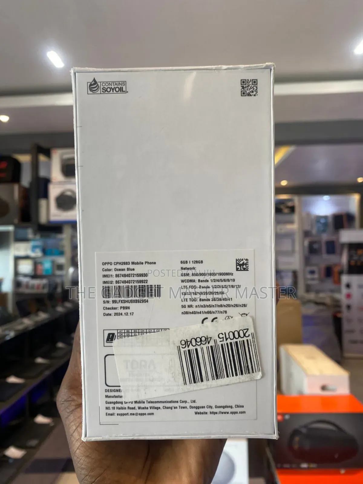 New Oppo A60 128 GB