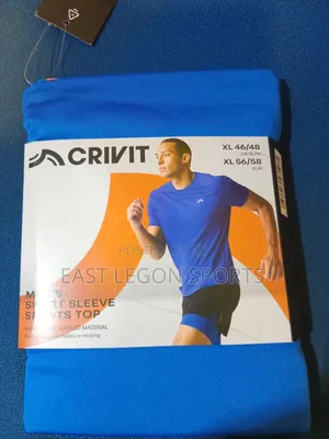 Crivit Unisex Sports Short Sleeve Top