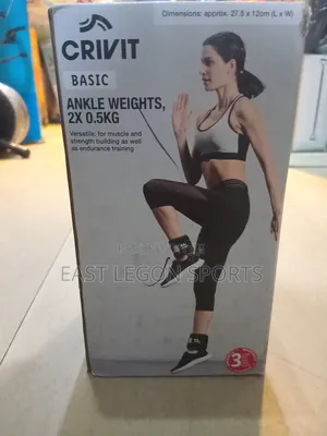 Crivit Ankle and Wrist Weights 2×0.5kg