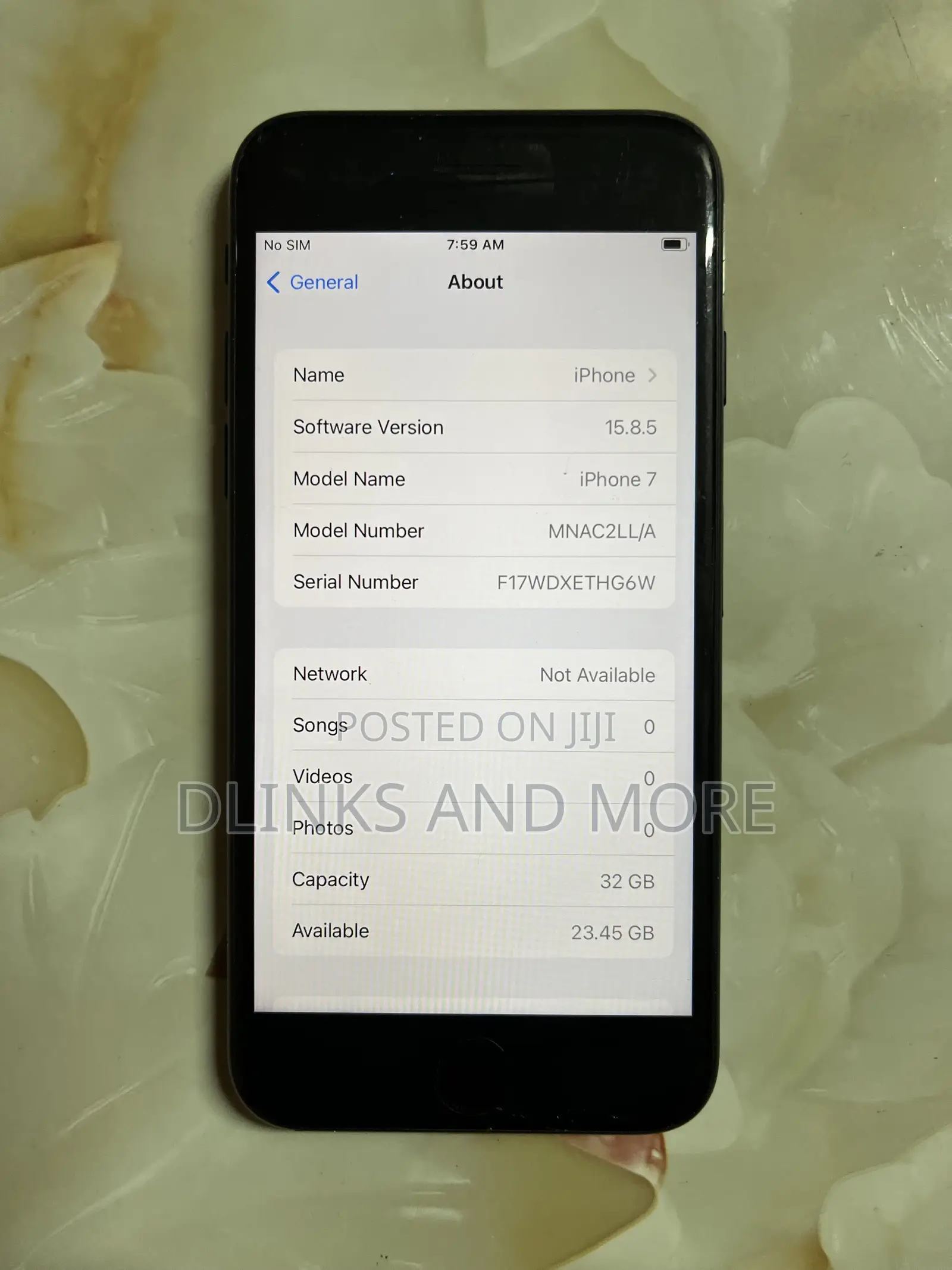 Apple iPhone 7 32 GB Black