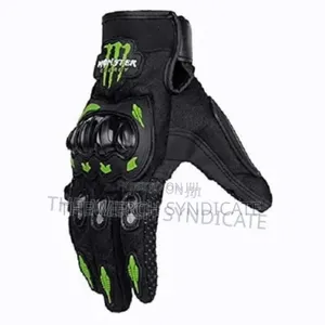 Monster Energy Motorcycle Racing Full Finger Touch Screen Gloves