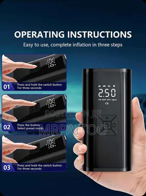 Auto Car Air Pump Digital Inflator