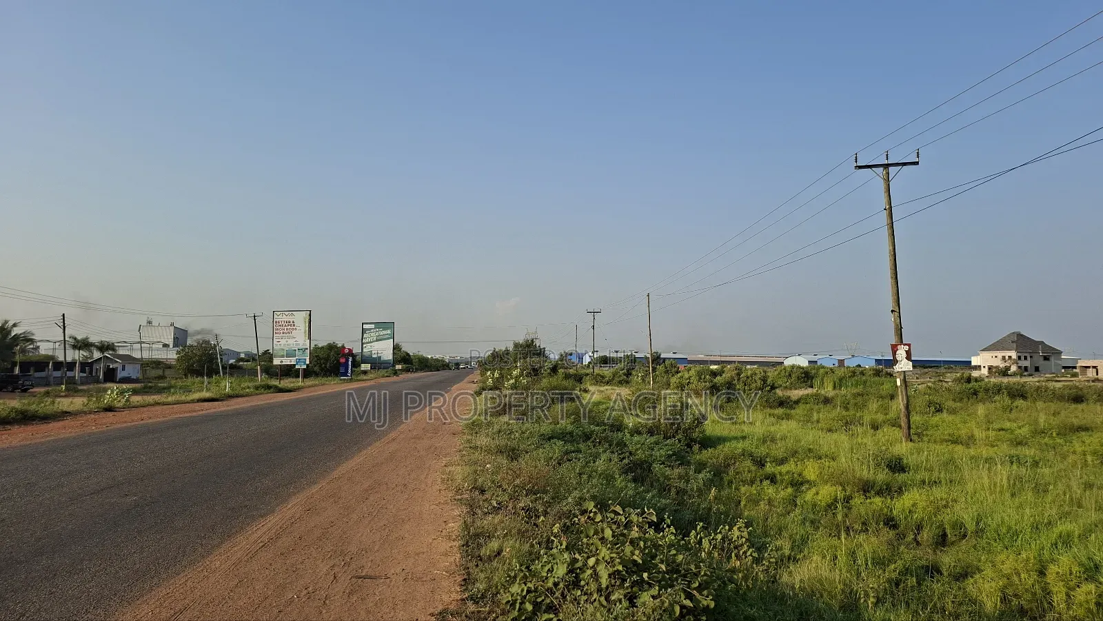4 Acres Industrial Commercial Land at Prampram