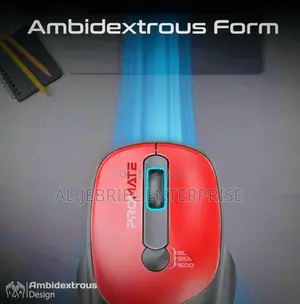 Wireless Promate Mouse (Red)