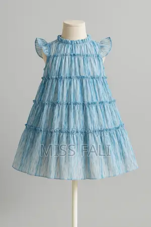 Elegant Flared Tween Dress. 8y