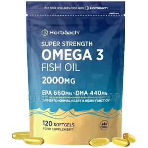 Horbaach Omega-3 Fish Oil Supplements